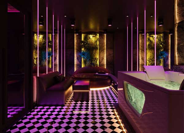 Mẫu Thiết Kế Thi Công Phòng Massage VIP Sang Trọng 2026