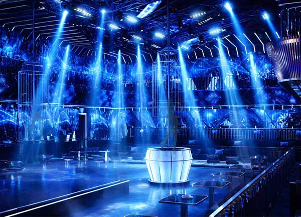 Thiết Kế Thi Công Bar Club Sân Khấu Trung Tâm Ánh Sáng Nightclub