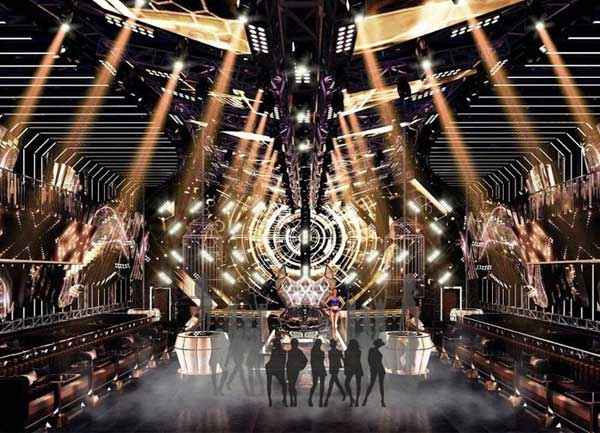 Thiết Kế Thi Công Xu Hướng BAR CLUB Sân Khấu Trung Tâm LED Mapping