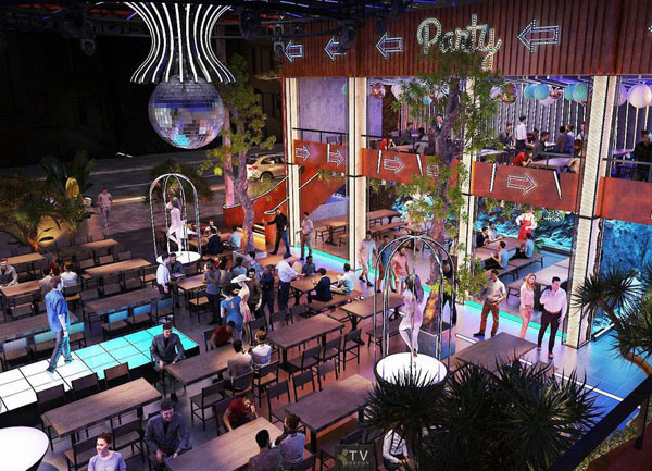 Báo giá thiết kế thi công Lounge Beer Club kết hợp sân khấu biểu diễn