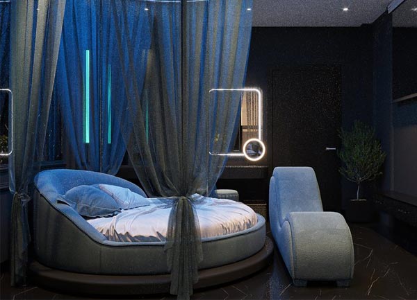 Thiết Kế Phòng Khách Sạn Chủ Đề Tình Yêu Modern Romantic Sang Trọng Và Hiện Đại