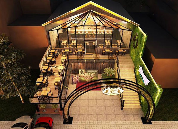 Thiết kế thi công nhà hàng Beer Club phong cách mở hiện đại