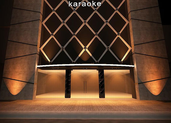 Báo giá thiết kế mặt tiền quán karaoke đẹp ấn tượng