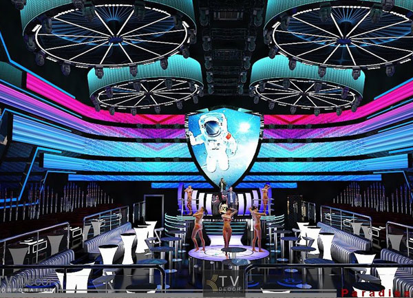 Thiết kế thi công Dự án Club đẳng cấp – âm thanh ánh sáng đẳng cấp